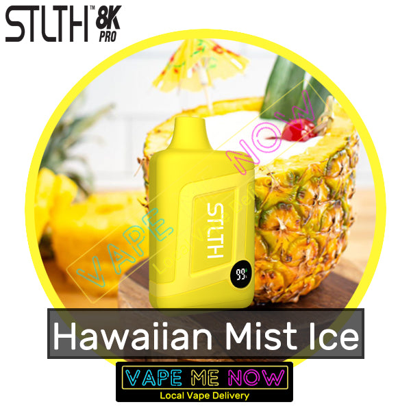 STLTH 8K Pro Disposable Hawaiian Mist Ice flavor