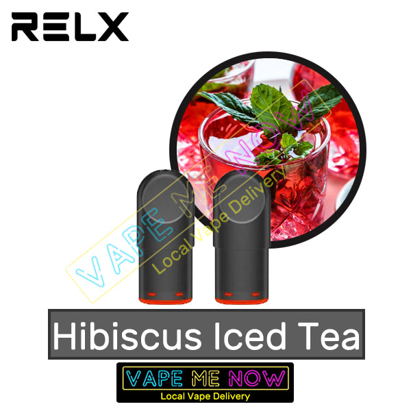 RELX Pods Hibiscus Iced Tea flavor