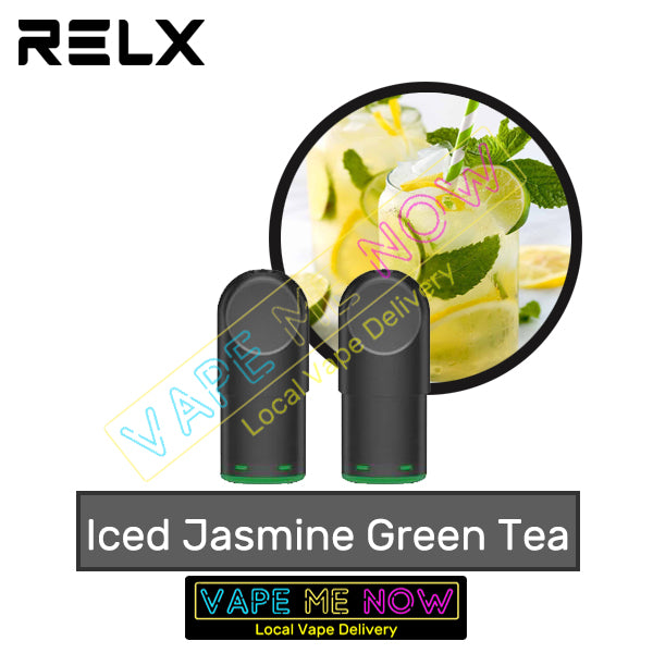 RELX Pods Iced Jasmine Green Tea flavor