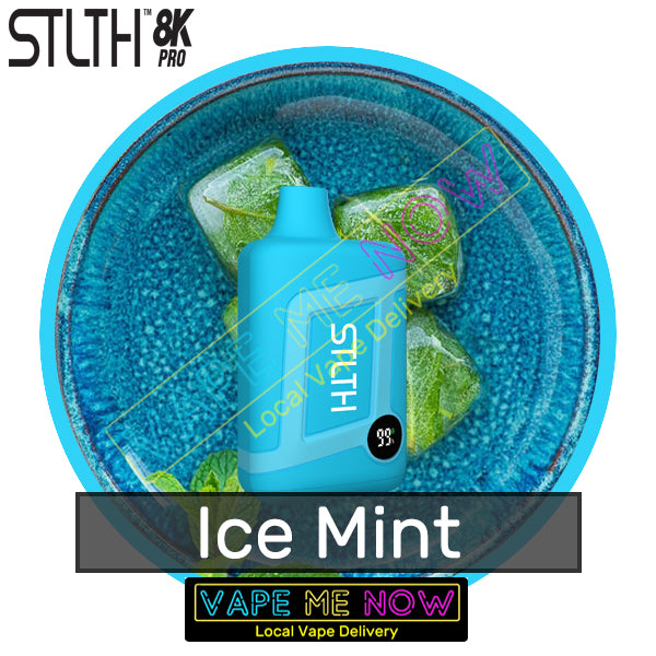 STLTH 8K Pro Disposable Ice Mint flavor