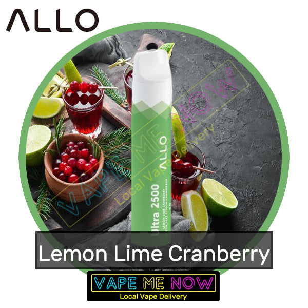 Allo 2500 - Lemon Lime Cranberry