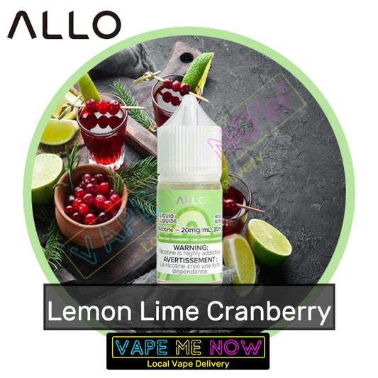 Allo Salt - Lemon Lime Cranberry