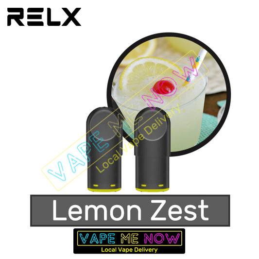 RELX Pods Lemon Zest flavor