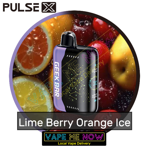 Geek Bar Pulse X - Lime Berry Orange Ice