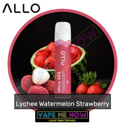 Allo 500 - Lychee Watermelon Strawberry