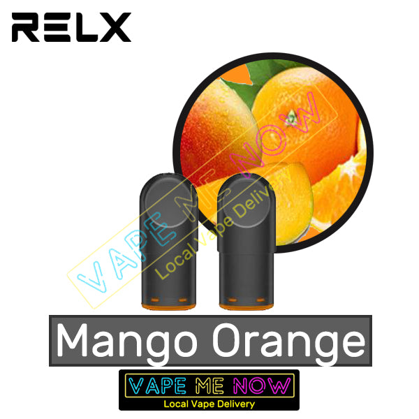 RELX Pods Mango Orange flavor