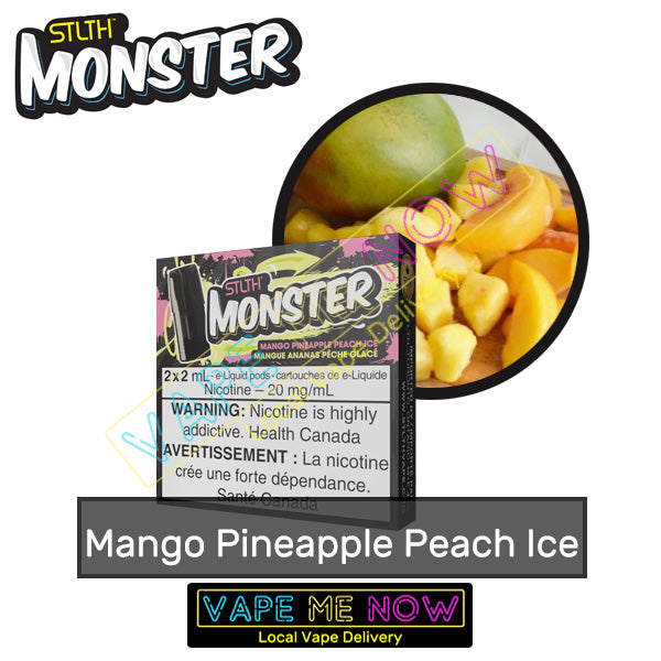 STLTH MONSTER - Mango Pineapple Peach Ice