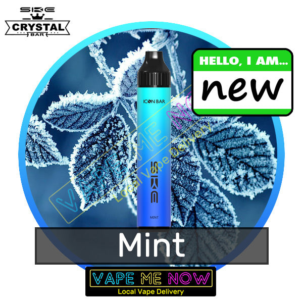 Crystal Icon Bar - Mint