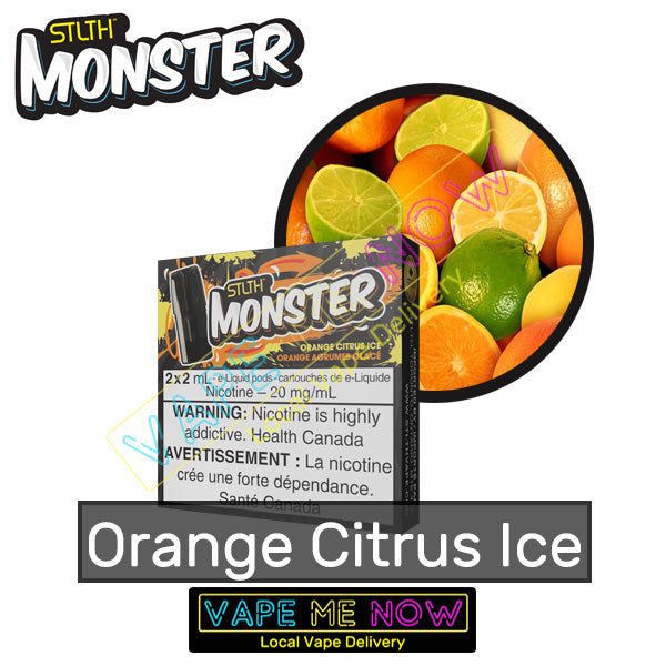 STLTH MONSTER - Orange Citrus Ice