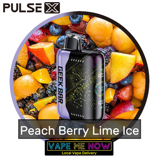 Geek Bar Pulse X - Peach Berry Lime Ice