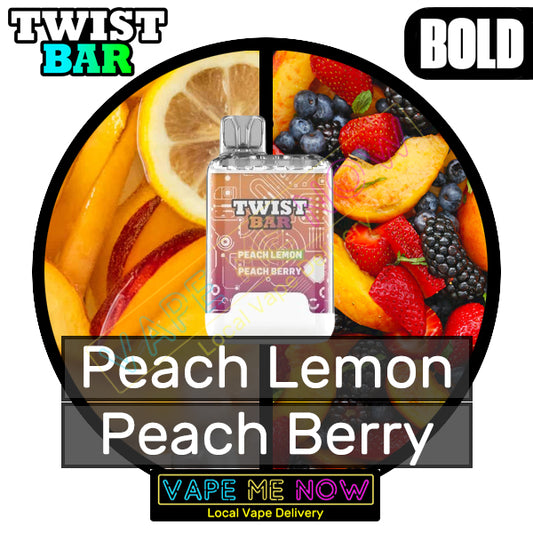 Twist Bar - Peach Lemon | Peach Berry