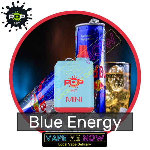 blue energy vape Pop Hit Mini VUSE Alto Kit – Bluetooth vape pen Flavor:De'lo Lychee