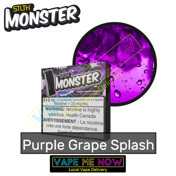 STLTH MONSTER - Purple Grape Splash