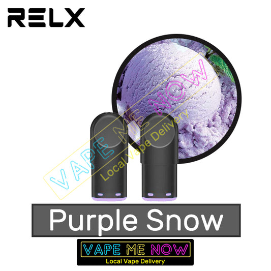 RELX Pods Purple Snow flavor