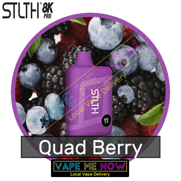 STLTH 8K Pro - Quad Berry