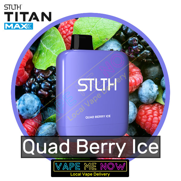 STLTH Titan Max - Quad Berry Ice