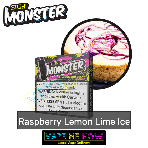 STLTH MONSTER - Raspberry Lemon Lime Ice