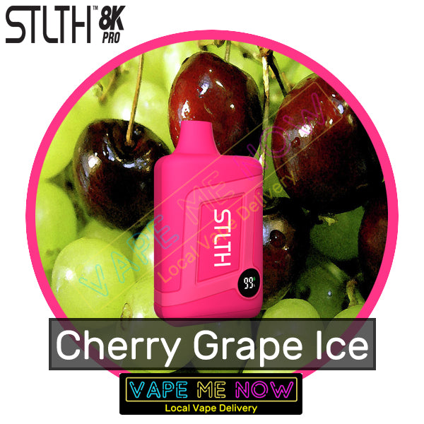 STLTH 8K Pro - Cherry Grape Ice