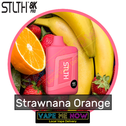 STLTH 8K Pro - Strawnana Orange