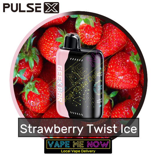 Geek Bar Pulse X - Strawberry Twist Ice