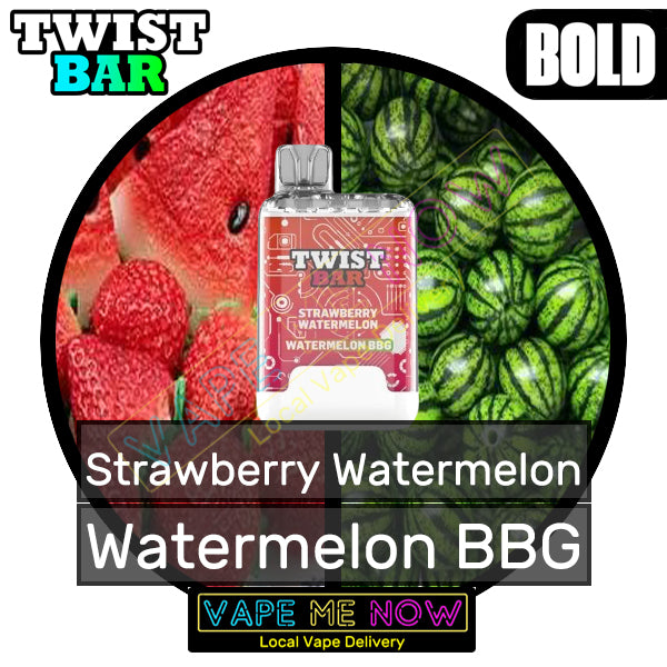 Twist Bar - Strawberry Watermelon | Watermelon BBG