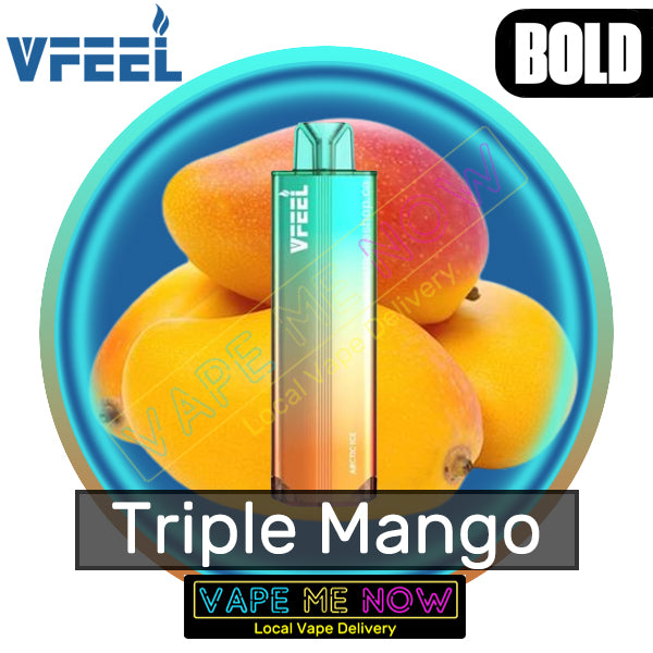 Vfeel V1 - Triple Mango | 30 Minute Vancouver Vape Delivery  Vape Me Now