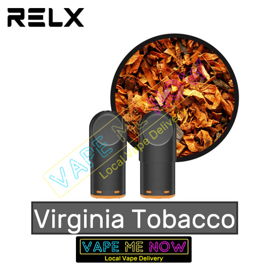 RELX Pods Virginia Tobacco flavor