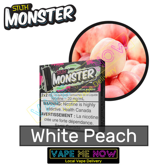 STLTH MONSTER - White Peach